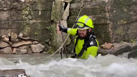 Anxious residents navigate continued flooding in southern Spain