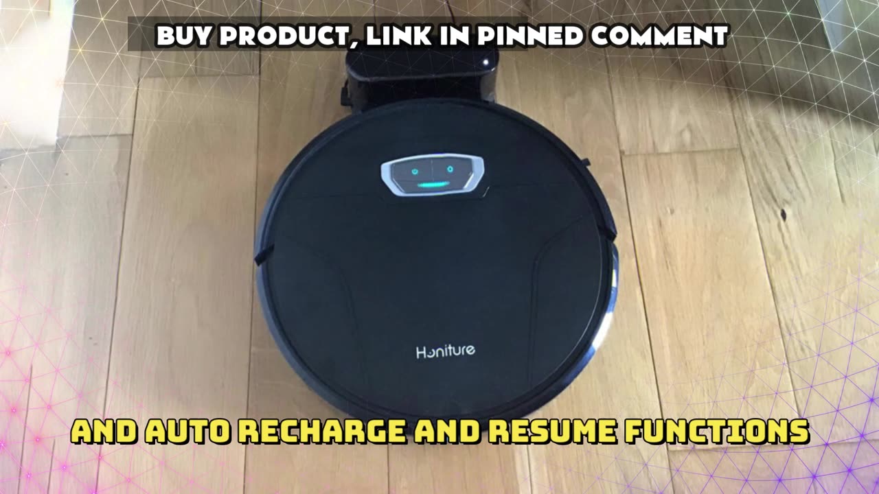 Honiture G20 Pro Robot Vacuum Cleaner 6000Pa 180min Runtime Smart Navigation 3-in-1 Cleaning