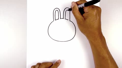 How to Draw Cony Line Friends Step by Step Tutorial