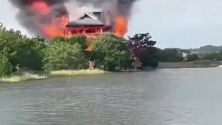Key Judge's Mansion Erupts Into Flames, Speculation Explodes