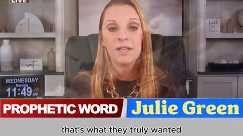Julie Green PROPHETIC WORD ✝️ [URGENT Prophecy] IT TIME FOR THE GREAT FALL