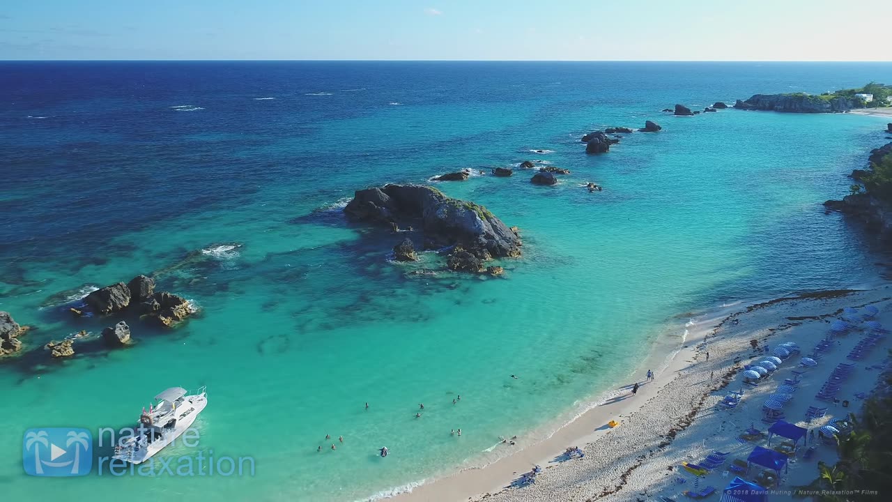 "Bermuda From Above: Drone Views of Paradise Unleashed!"🚁🌅
