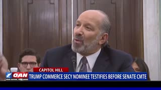 Trump Commerce Secy Nominee, Howard Lutnick, Testifies Before Senate Committee