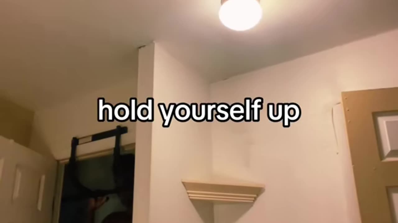 Can you hold yourself up