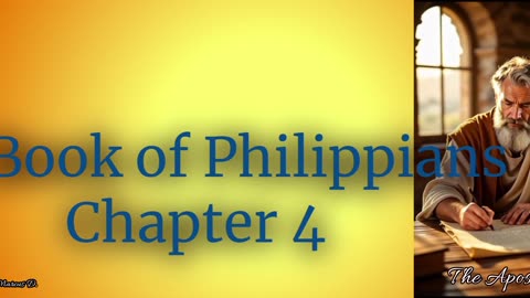 The Book of Philippians Chapter 4