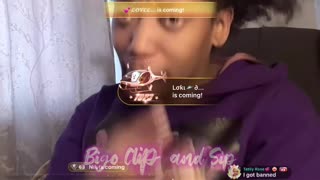 21BB does a body challenge with Tati n she gets clipped 2/21/25 #bigoclipandsip