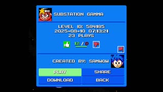 Mega Man Maker Level Highlight: "Substation Gamma" by Samwow