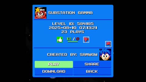 Mega Man Maker Level Highlight: "Substation Gamma" by Samwow