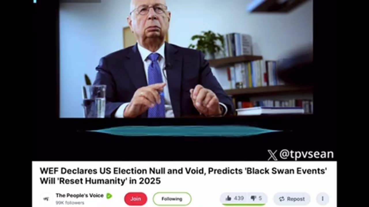 Klaus Schwab PANIC ..