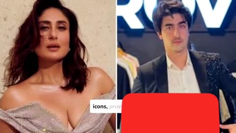 **"Khaqan Shahnawaz Criticized for Comments on Kareena Kapoor's Age"**