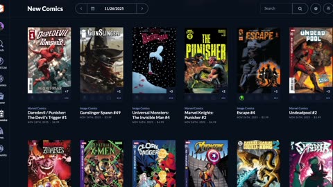 NEW COMIC BOOK RELEASES, SPECS & NEWS - November 26th, 2025 - HAPPY THANKSGIVING