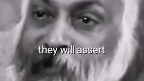 Osho Rajneesh "Freedom Comes With Wisdom"