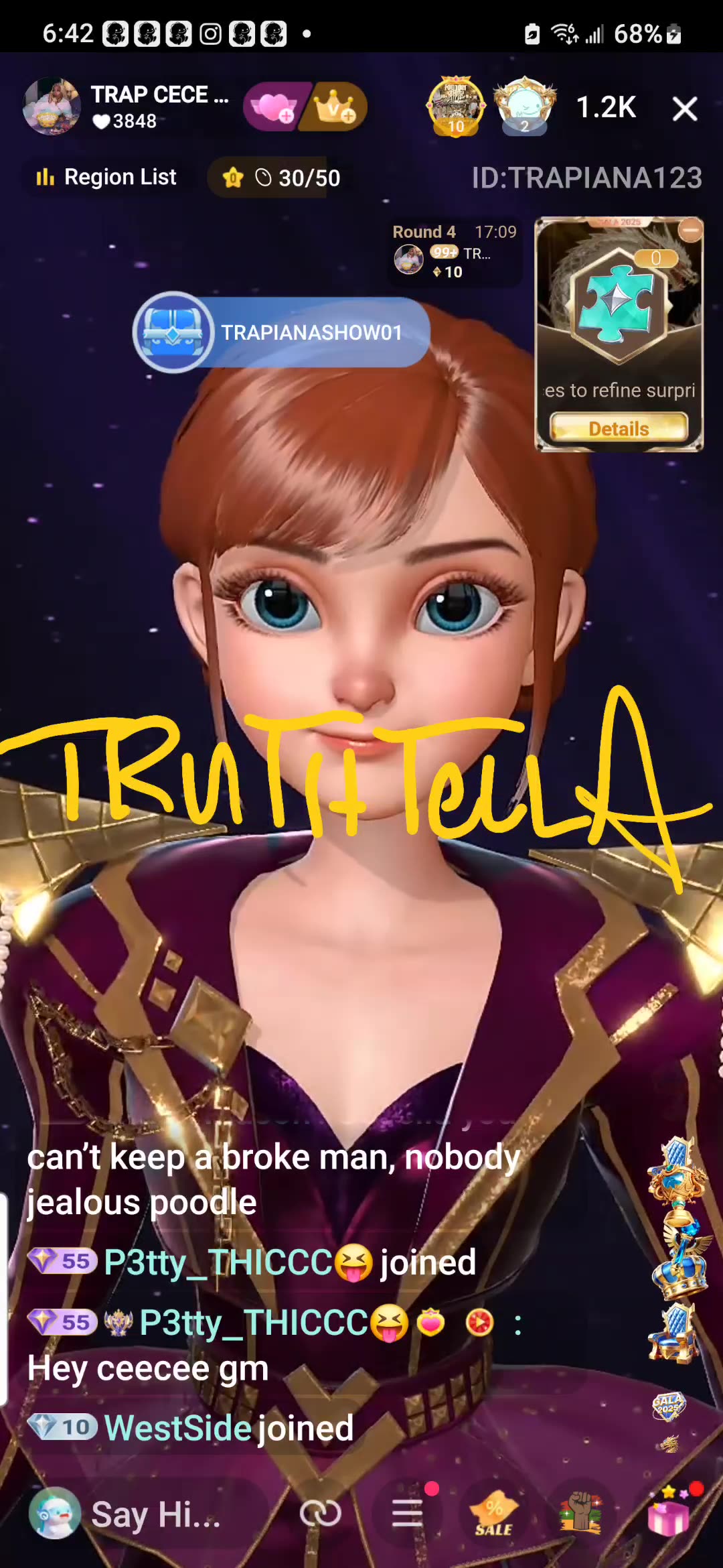 TRAP CECE EARLY MORNING LIVE 12/10/25