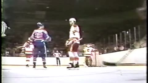NHL 1983 PLAYOFFS GAME #3 EDMONTON OILERS AT CALGARY FLAMES