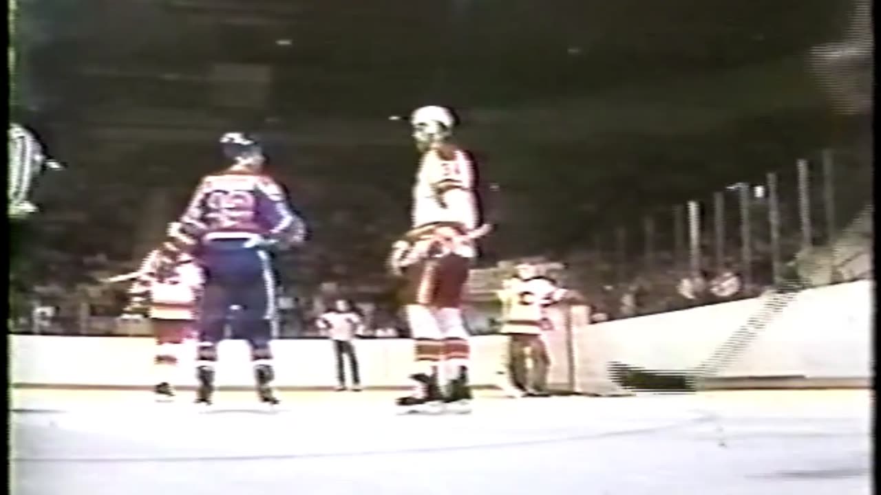 NHL 1983 PLAYOFFS GAME #3 EDMONTON OILERS AT CALGARY FLAMES