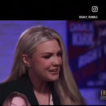 Erika Kirk just slipped up.