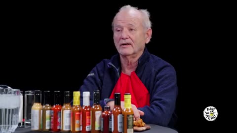 Bill Murray Takes on Fiery Wings Without Breaking a Sweat | Hot Ones