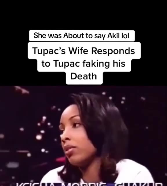 TUPACS WIFE TALKING ABOUT HIM FAKING HIS DEATH