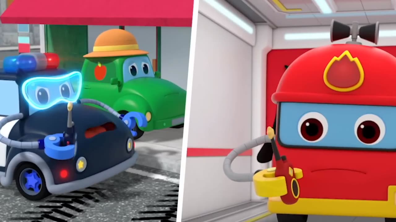 Wee-woo! Super-Duper Ambulance Fun Car Cartoon | Kids Songs & Cartoons