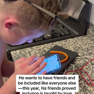Down Syndrome Son's Friends Show Up YOU WILL SMILE
