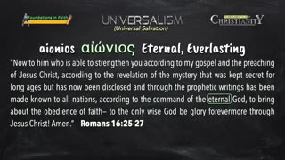 Study 11 "Universal Salvation"