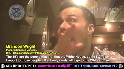 Liberal POS DHS Employee, Brandon Wright, promises to ILLEGALLY Undermine Kristie Noem at DHS