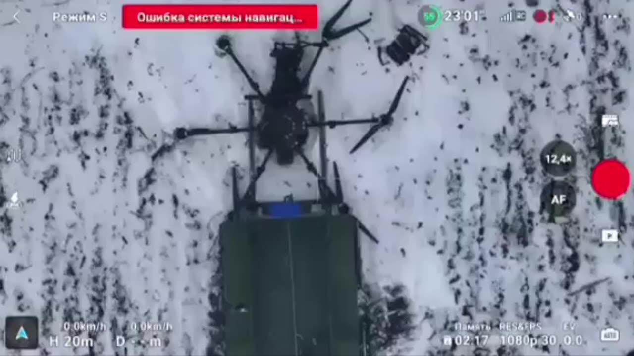 Ukrainian Robot Recovers Expensive Drone