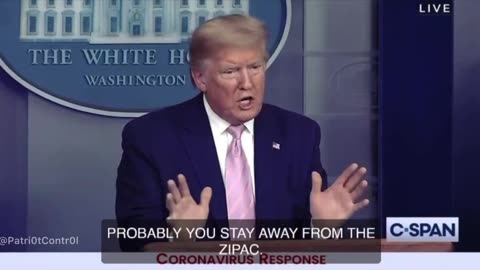 Hydroxychloroquine - Trump - covid response (2020)