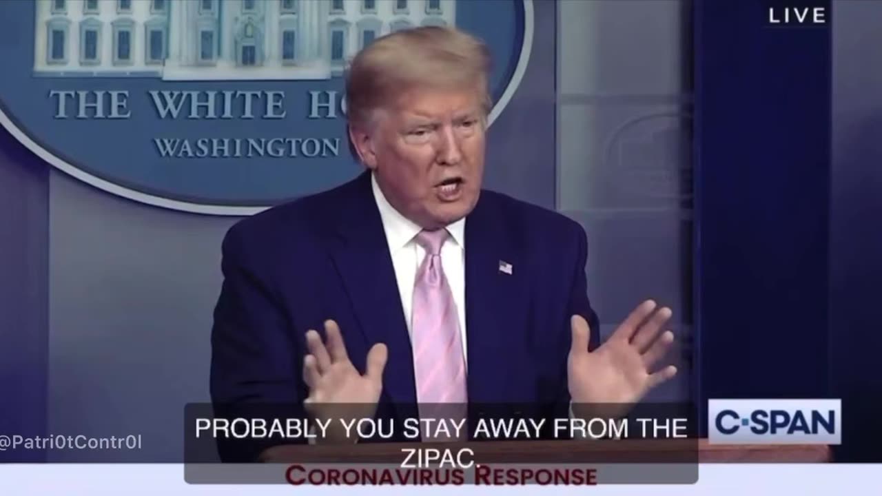 Hydroxychloroquine - Trump - covid response (2020)