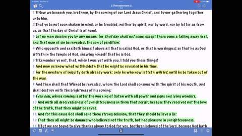 2 Thess 2 who or what is the restrainer