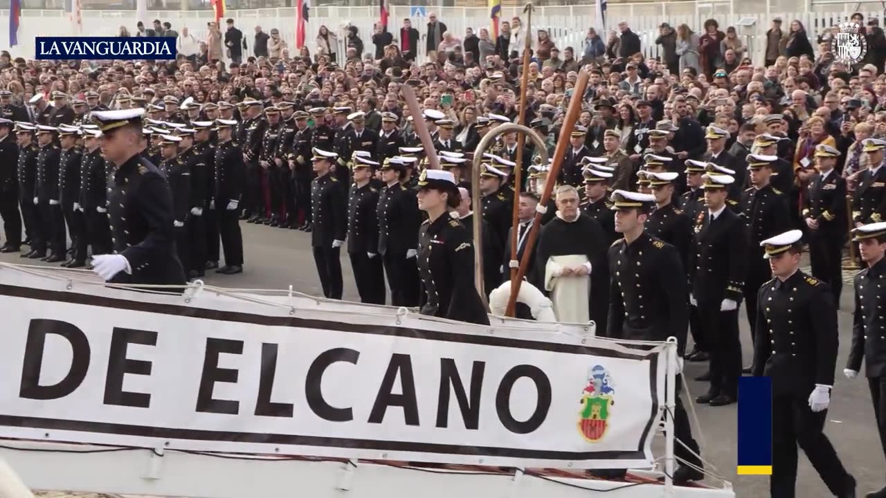 “Buena mar y buen viento”, la despedida del Rey a los guardamarinas