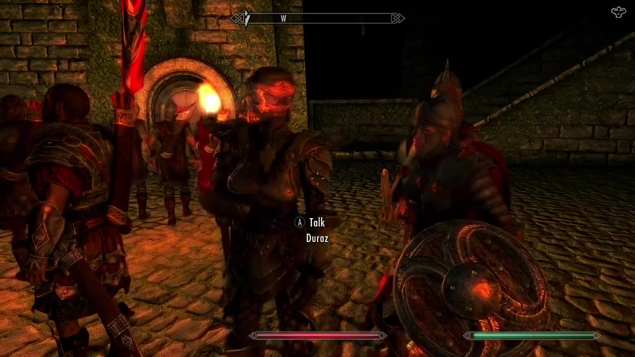 A NigOrc Chieftain surveys Skyrim