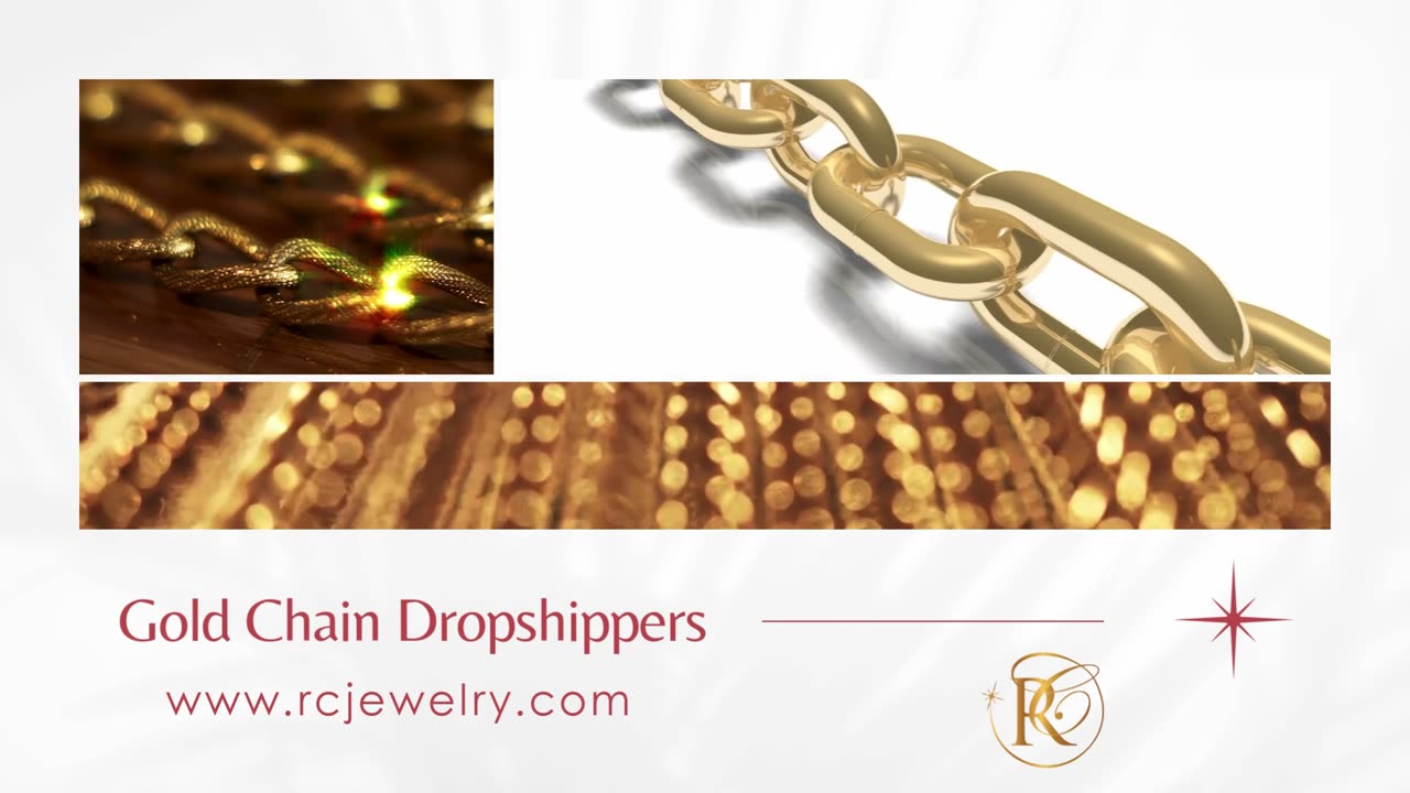 Top Gold Chain Dropshippers Online - www.rcjewelry.com