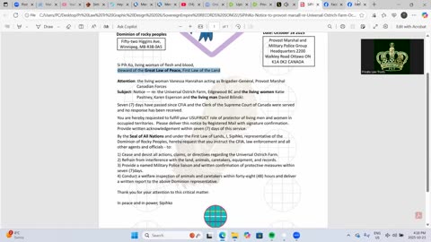 Land Protector Sipihko CALLS YOU ALL! NEWS-CALL FOR HELP-EMAIL BELOW-SoveriegnEmpire.org Records!