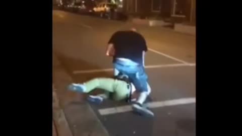 Crazy Fight street Compilation knockout