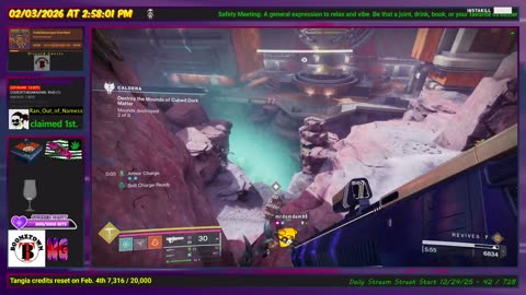 Destiny 2 - 2/3/26 - Weekly reset, anything good happening this week? | D2-19,167 hrs