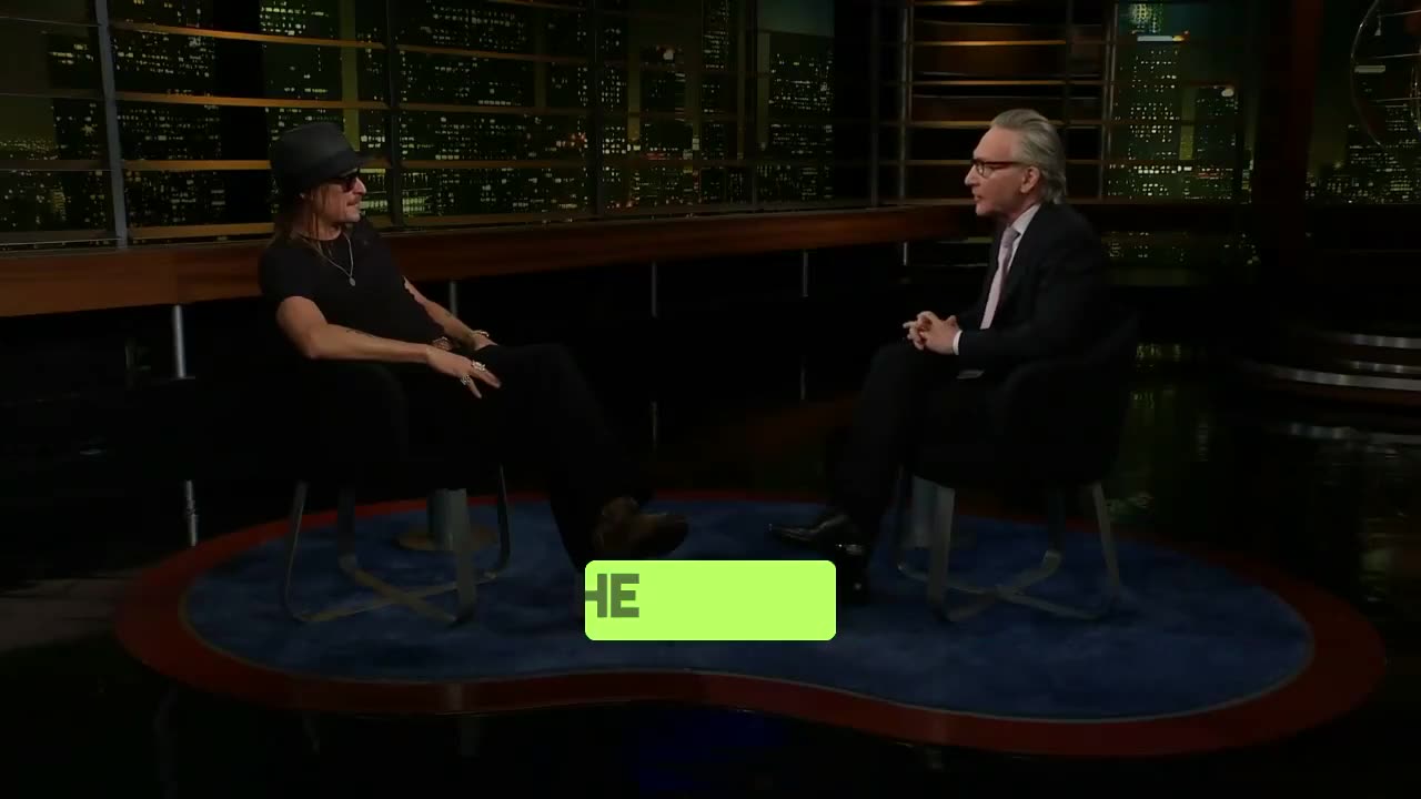 Kid Rock and Bill Maher talk about Trump serving a third term.