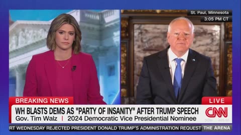 Tim Walz fumes after Trump calls Elizabeth Warren "Pocahontas"