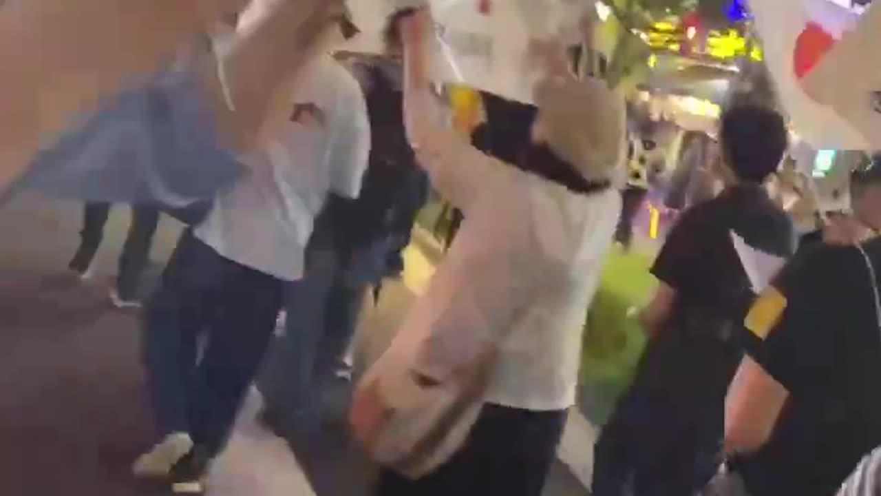 Japanese Anti-Immigrant March