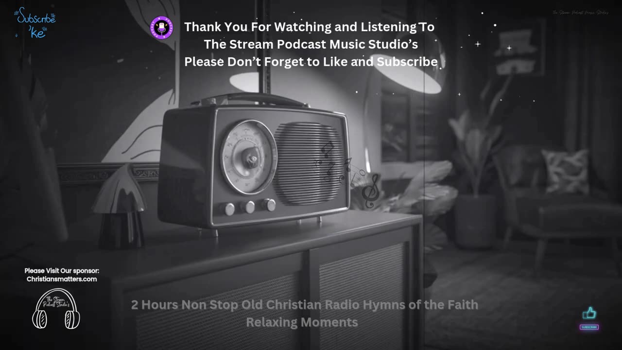 2 Hours Non-Stop Old Christian Radio Hymns of the Faith Relaxing Moment