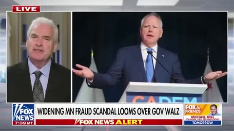 GRIM TINY TIM_ All eyes on Walz as new details in alleged fraud scandal surface