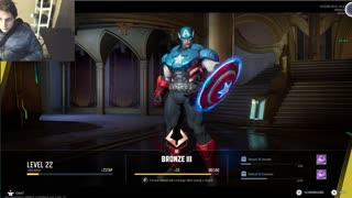 Marvel Rivals Online Competitive Match #146 Part #2 On The PC While Playing As Captain America