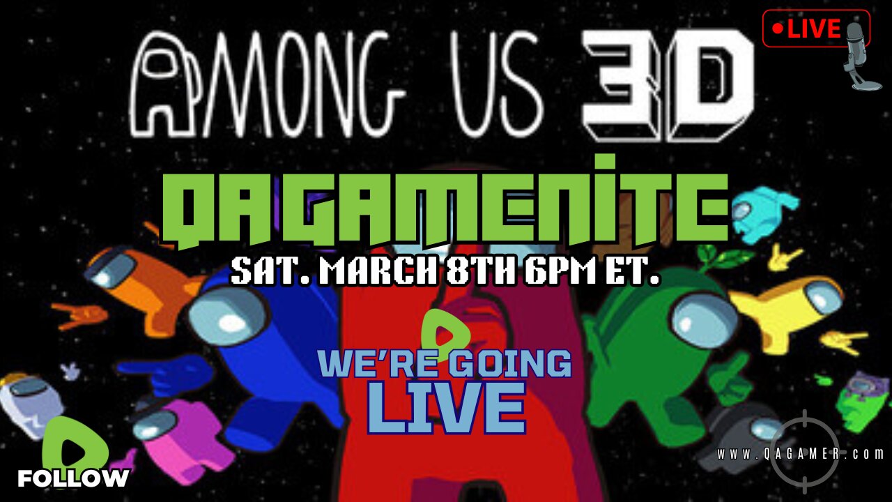 🎮 QAGameNite | Among Us 3D (Demo)