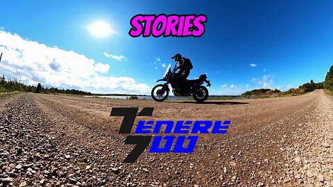 Yamaha Tenere 700 - STORIES. #SHORTS