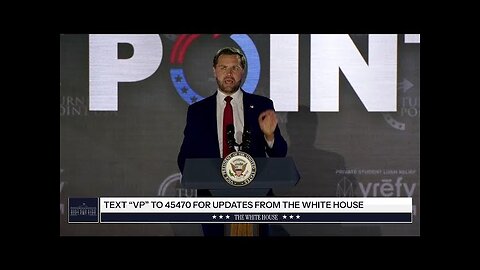 Vice President JD Vance Delivers Remarks at a Turning Point USA Tour Event