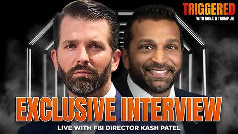 Live With FBI Director Kash Patel, Breaking News!! | Triggered Ep.297