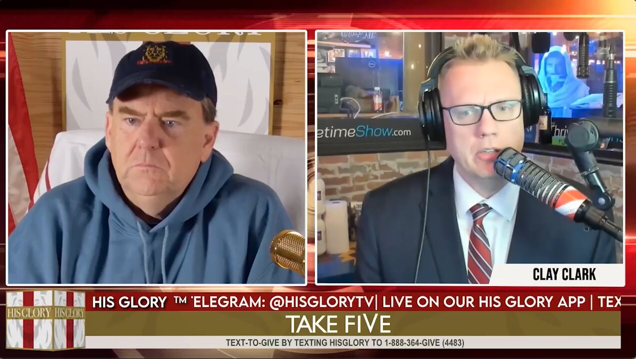 HIS Glory Interview With Clay Clark | Make American Business Great Again on Take FiVe + Join Robert Kiyosaki & Eric Trump Join Clay Clark At the March 6-7 Business Workshop (2 Tickets Remain At ThrivetimeShow.com)