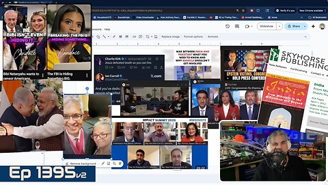 Prepping for Candace Owens continued betrayal of USA and Charlie Kirk for benefit of India (1395 v2)