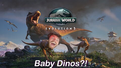 Stream #129 Jurassic World Evolution 3 LIVE – Can I Run a Dinosaur Park Without It Falling Apart?