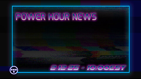 🔴Your Morning Power Hour News Show - Tron -2.12.25 10:00 EST🔴